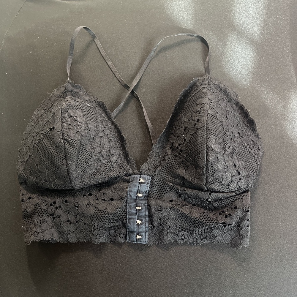Black bralette